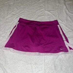 purple magenta nike tennis skirt